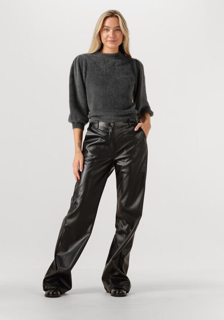Zwarte YDENCE Wijde broek PANTS MARLEE TALL - large
