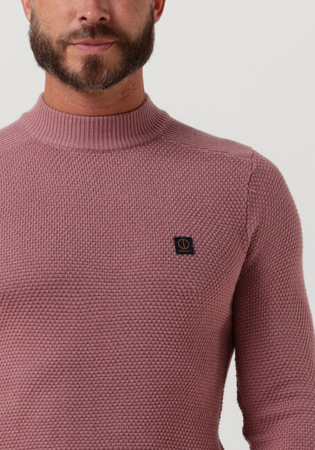 Roze DSTREZZED Trui CREW NECK STRUCTURE KNIT - large