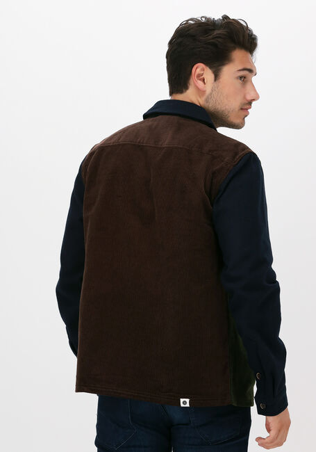 ANERKJENDT Surchemise AKMILAN WOOL/CORD MIX OVERSHIR Vert foncé - large