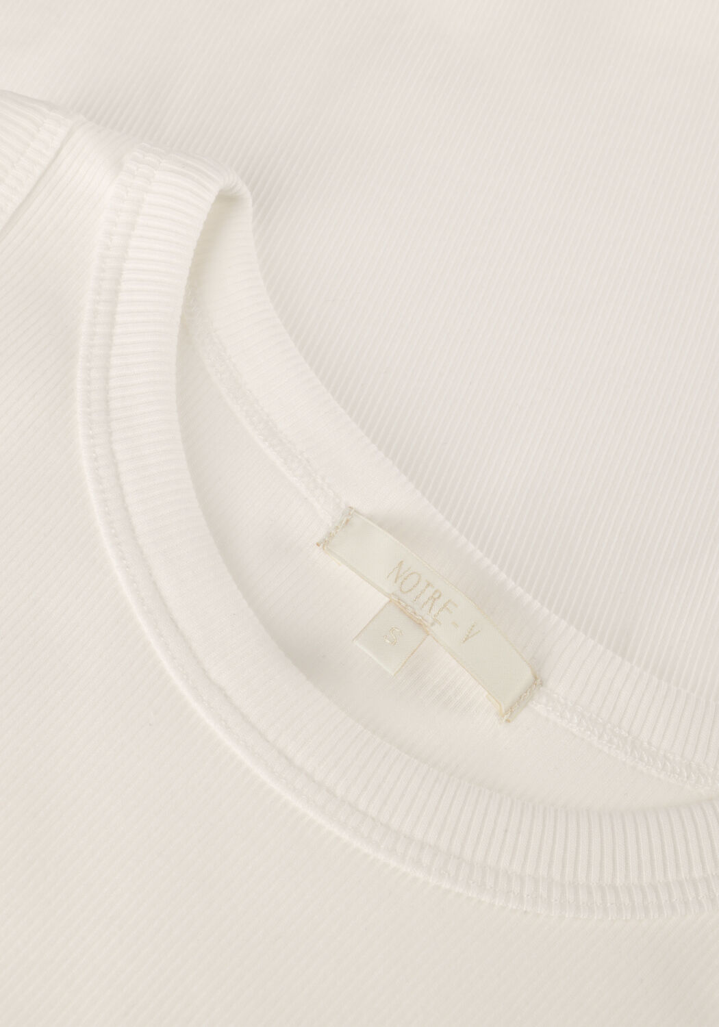 NOTRE-V Haut NV-DRIBBEL en blanc - large