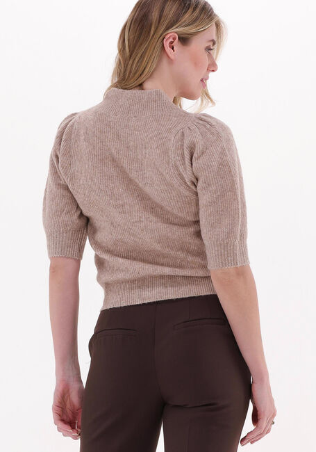 NEO NOIR Gilet MARS KNIT CARDIGAN en beige - large