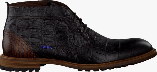 FLORIS VAN BOMMEL Chaussures à lacets 10687 en noir - large