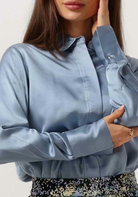 SECOND FEMALE GALLA CLASSIC SHIRT Blouses Bleu clair - large