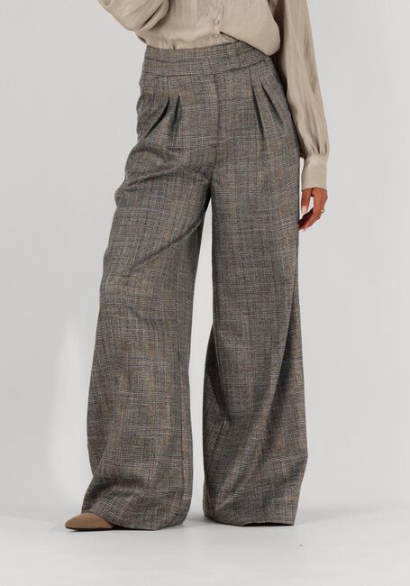 AAIKO Pantalon FREDERIQUE TWEED VIS 540 en noir - large