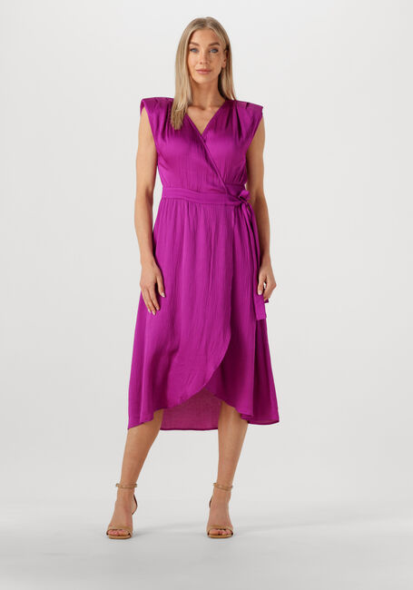 SUNCOO Robe midi CESARIA en violet - large
