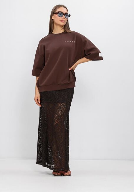 Bruine HAUTE L'AMITI&Eacute; Rokken SUMMER LACE TALL SKIRT - large