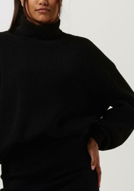 Zwarte CALVIN KLEIN Coltrui CK CHUNKY ROLL NECK - large