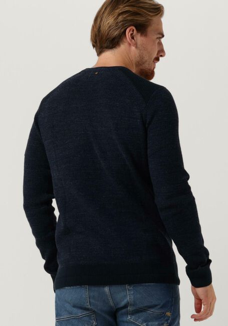 PME LEGEND Pull LONG SLEEVE R-NECK COTTON RIB en bleu - large