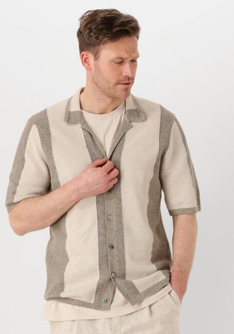Beige PROFUOMO Polo POLO CAMP BUTTON TH - large
