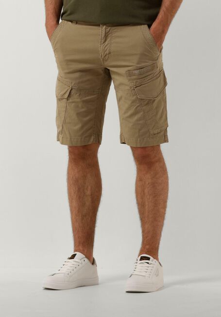 PME LEGEND Pantalon courte NORDROP CARGO SHORTS STRETCH TWILL en marron - large