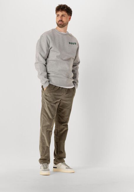 Grijze THE GOODPEOPLE Sweater LTEDDY - large