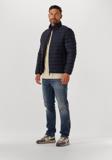 Donkerblauwe SAVE THE DUCK Gewatteerde jas ERION - large