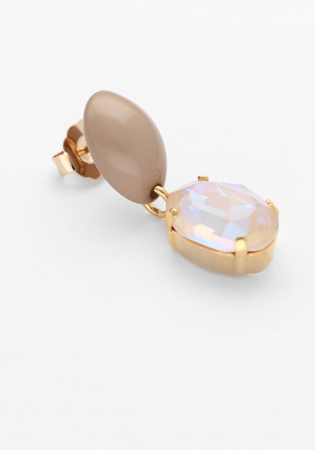 LOTT. GIOIELLI CE SW OVAL WITH OVAL STRASS PENDANT M Bijou en or rose - large