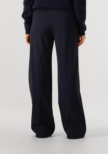 Donkerblauwe STUDIO ANNELOES Wijde broek LEXIE BONDED TROUSERS - large