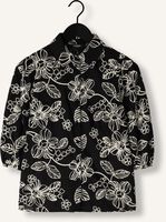 JANSEN AMSTERDAM WGE722 EMBROIDERED BLOUSE 3/4 PUFFED SLEEVE Blouses en noir JANSEN AMSTERDAM WGE722 EMBROIDERED BLOUSE 3/4 PUFFED SLEEVE Blouses en noir - medium