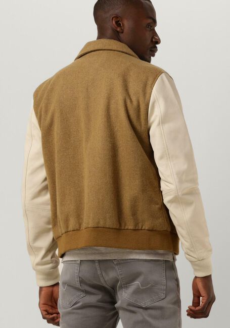 GOOSECRAFT Jack GC VARSITY JACKET en marron - large