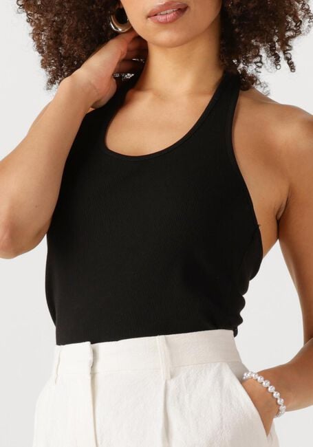 Zwarte SELECTED FEMME Top SLFANNA SL HALTERNECK TOP - large