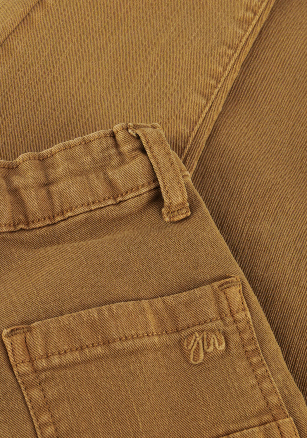 YOUR WISHES Pantalons longs STRETCH TWILL WORKER PANS en camel - large