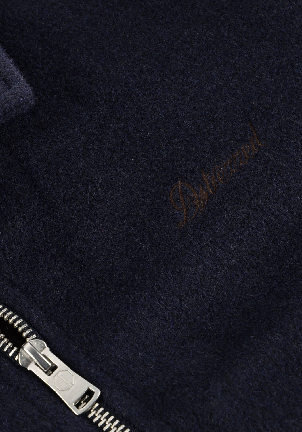 DSTREZZED Jack PAT WOOL JACKET Bleu fonc&eacute; - large