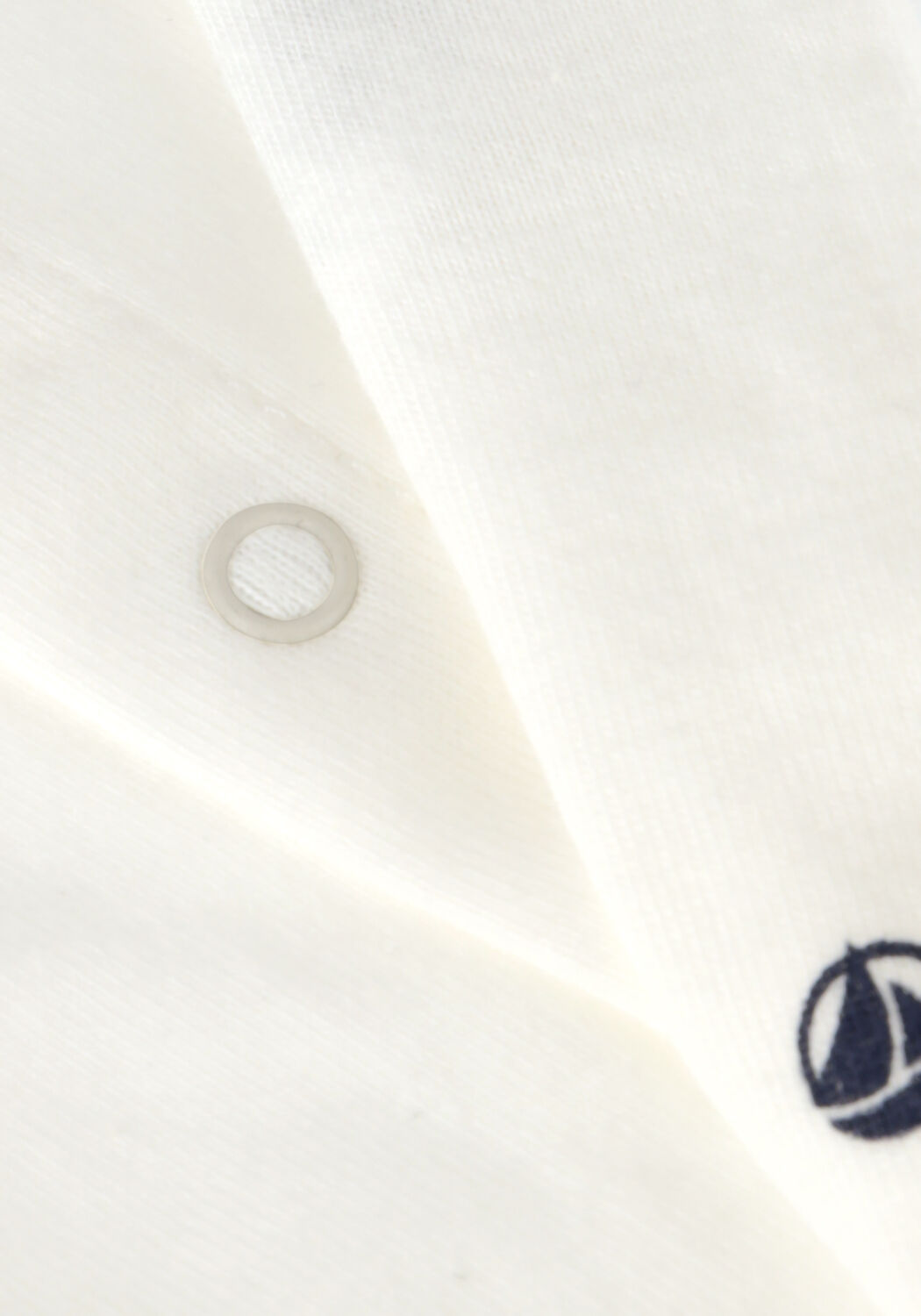 PETIT BATEAU Grenouill&egrave;res BODY ML A COL en beige - large