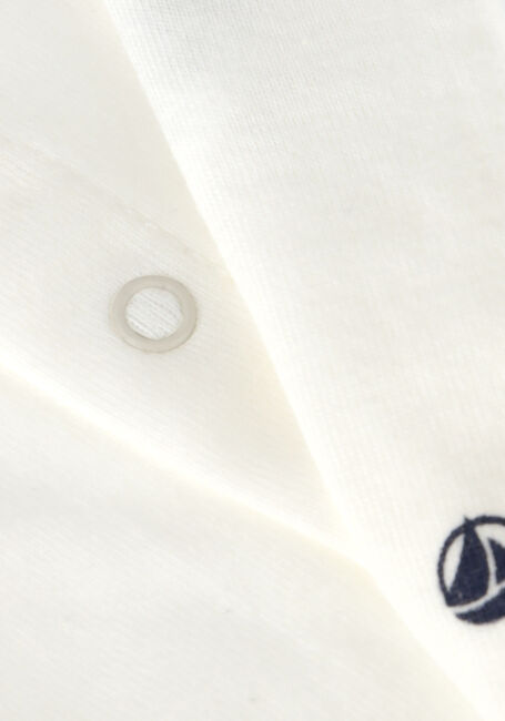 PETIT BATEAU Grenouillères BODY ML A COL en beige - large