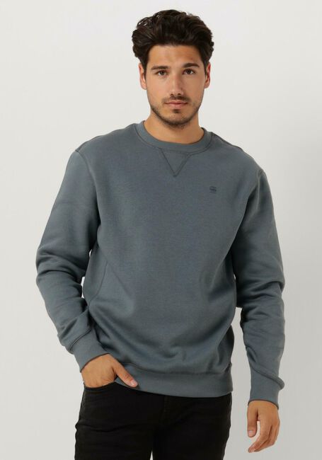 G-STAR RAW Chandail PREMIUM CORE R SW L/S en gris - large