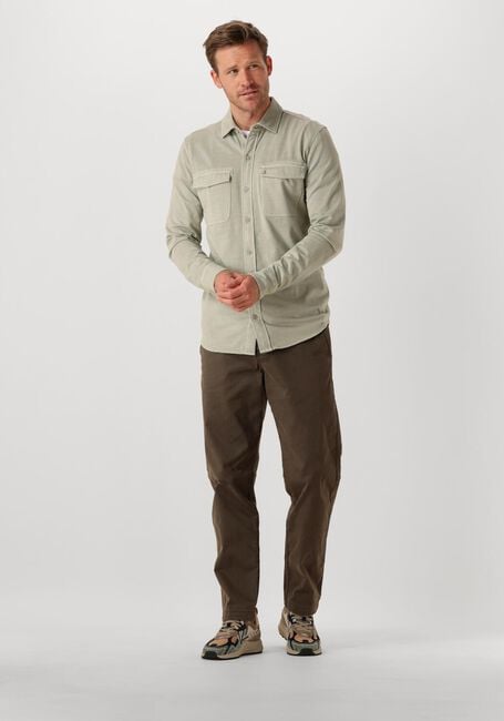 BUTCHER OF BLUE Surchemise FINN POCKET JERSEY OVERSHIRT en vert - large
