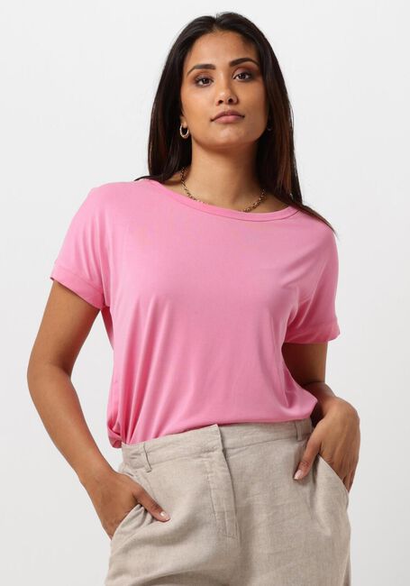 MSCH COPENHAGEN T-shirt MSCHFENYA MODAL TEE en rose - large