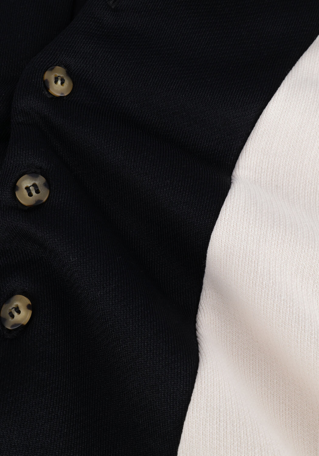 10DAYS Pull BUTTONED BIB SWEATER en beige - large