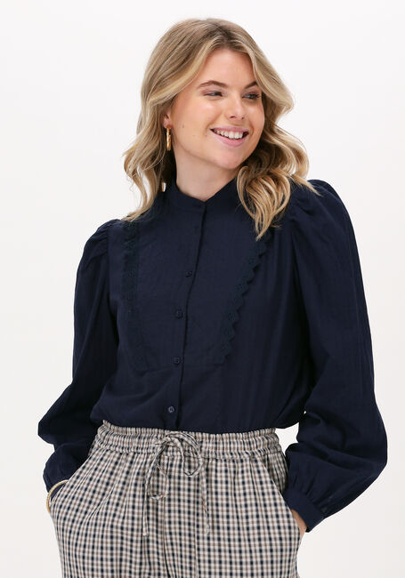 LOLLYS LAUNDRY PEARL Blouses Bleu foncé - large