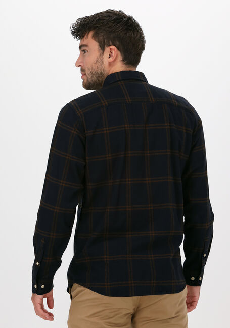 Blauwe SELECTED MEN Casual overhemd SLIMFLANNEL SHIRT LS W - large