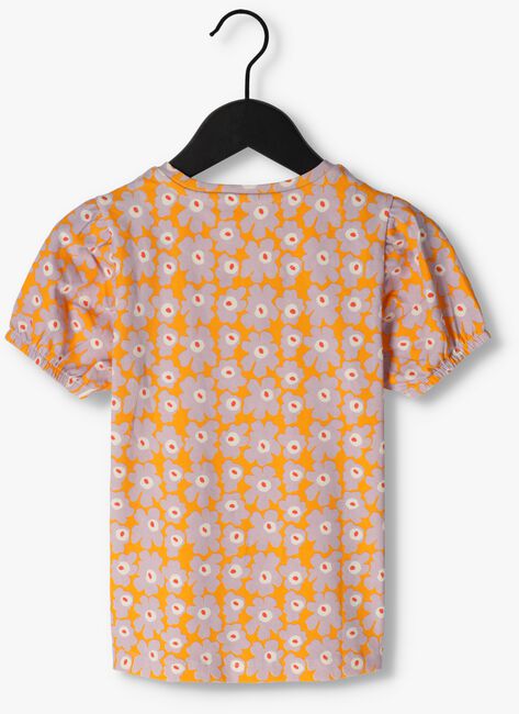 MOODSTREET T-shirt T-SHIRT AOP FLOWER WITH PUFFED SLEEVE Lilas - large