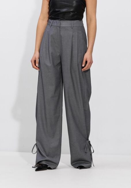 Grijze CO'COUTURE Broeken/jumpsuits LIAM STRING PLEAT LL PANT - large