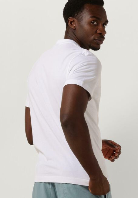 GENTI T-shirt J9038-1223 en blanc - large