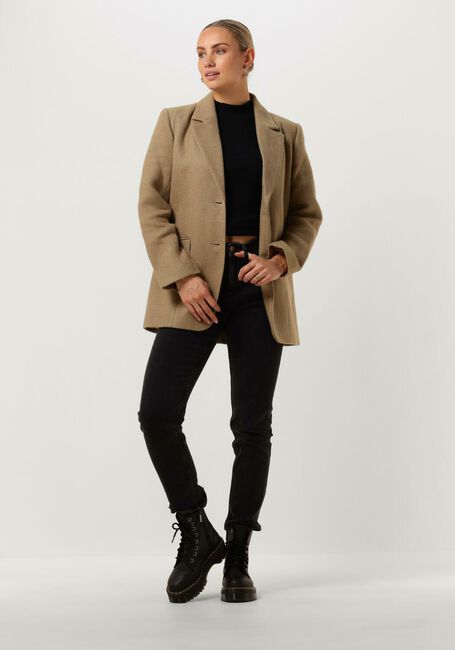 SCOTCH & SODA Haut MOCK NECK RIBBED SLIM-FIT TOP en noir - large