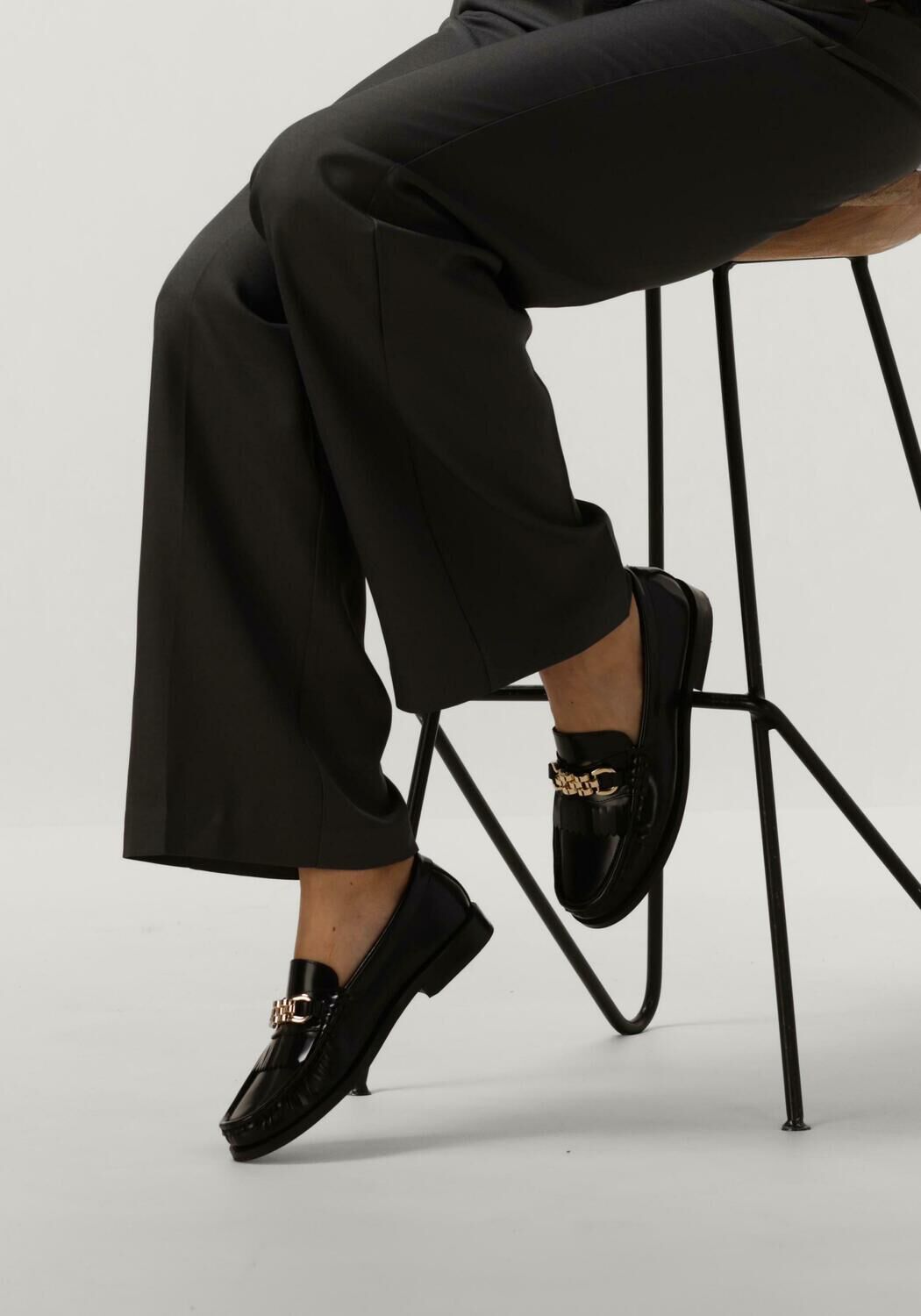 INUOVO A79002 Loafers en noir - large