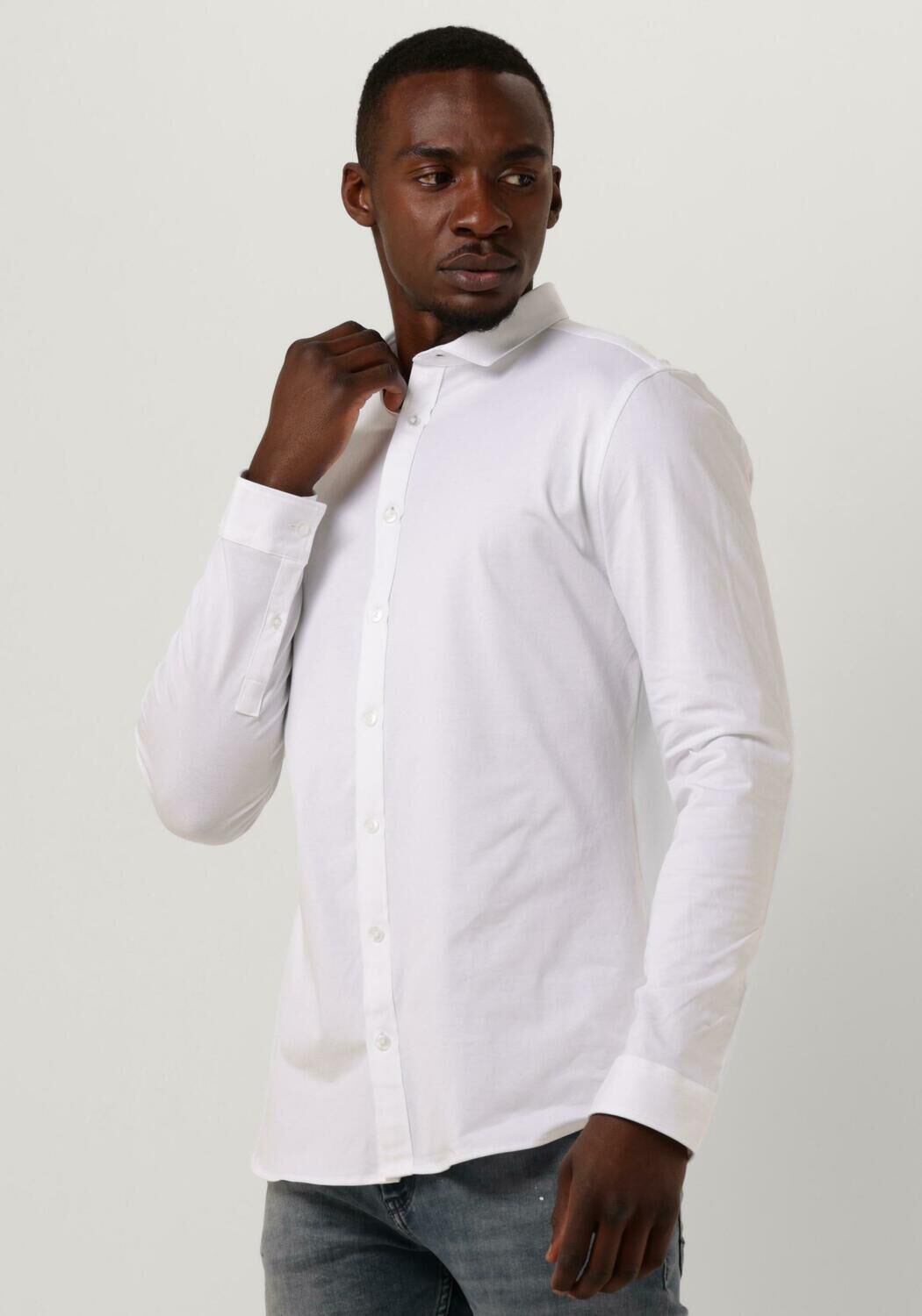 Witte PUREWHITE Klassiek overhemd BASIS SHIRT Omoda