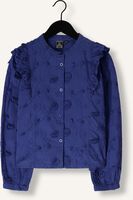 Blauwe INDIAN BLUE JEANS  FLOWER RUFFLE SHIRT LONGSLEEVE Blauwe INDIAN BLUE JEANS  FLOWER RUFFLE SHIRT LONGSLEEVE - medium