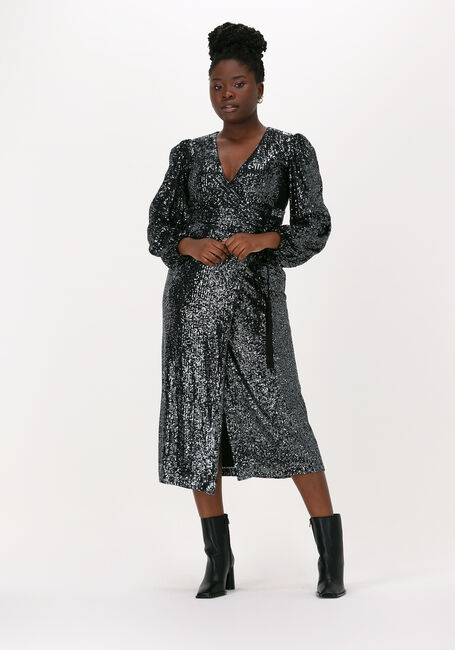 IBANA Robe midi MOJITO en gris - large