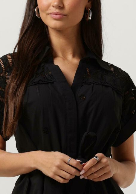 SUNCOO Robe midi COCO en noir - large
