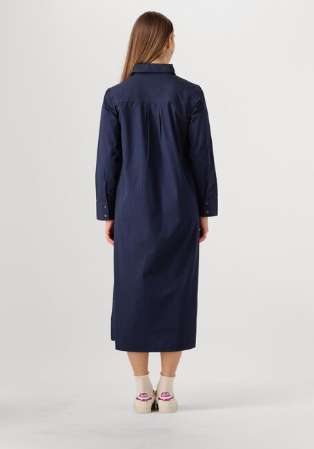 Donkerblauwe MY ESSENTIAL WARDROBE Midi jurk SUNNAMW LONG DRESS - large
