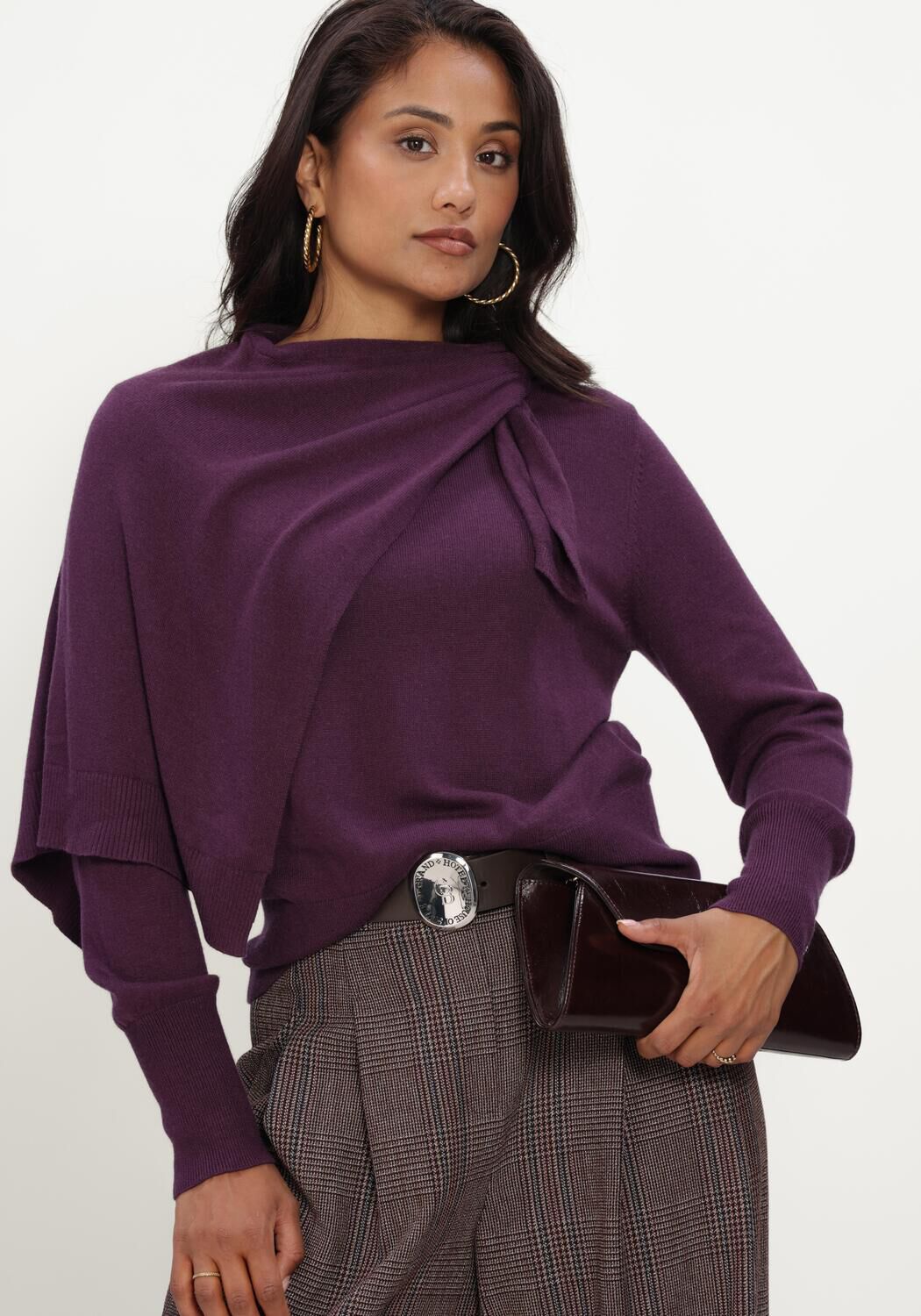 CAROLINE BISS Pull 4205 en violet - large