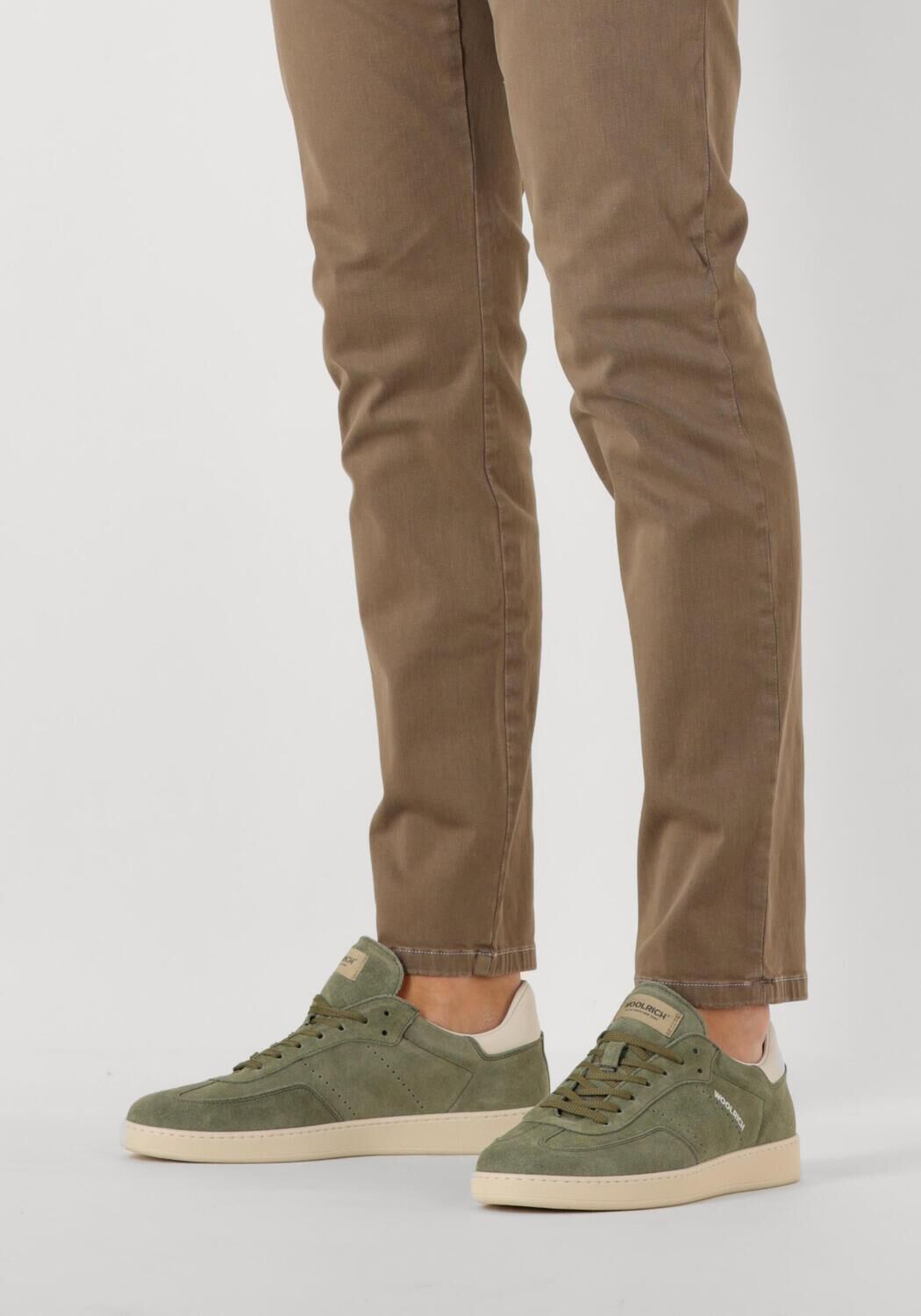 Groene WOOLRICH Sneakers SWING COURT MANH - large