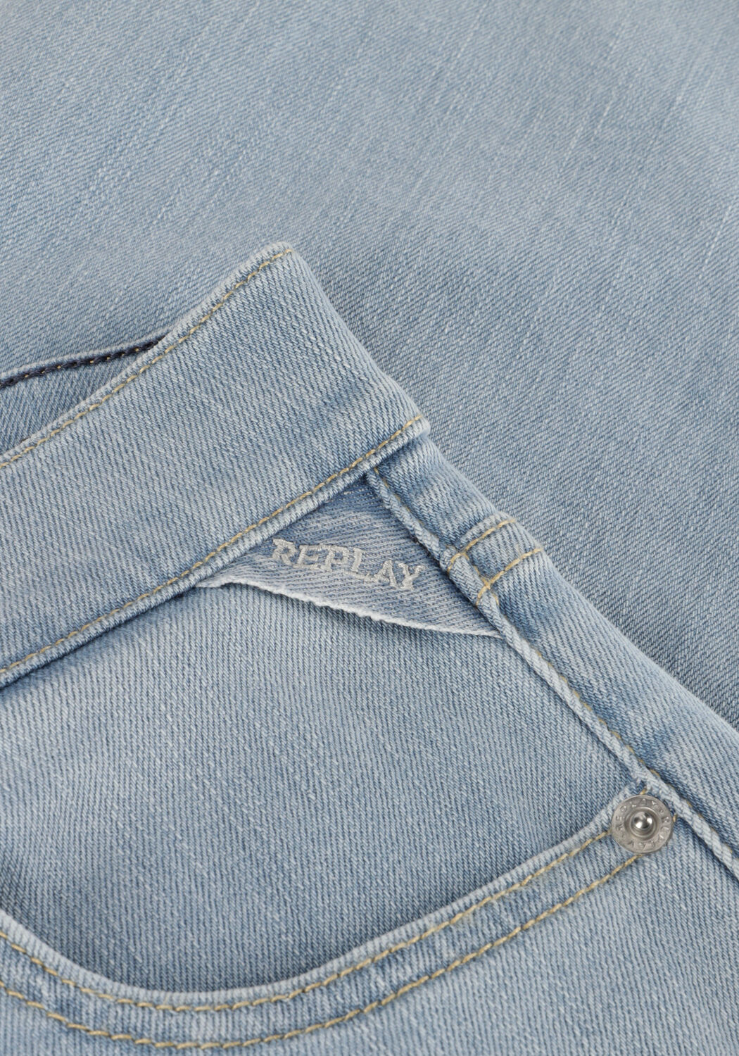 REPLAY Straight leg jeans MAIJKE STRAIGHT PANTS Bleu clair - large