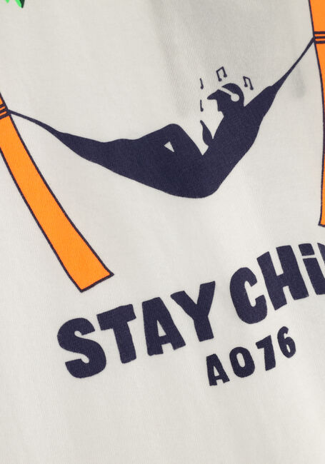 AO76 T-shirt MAT T-SHIRT STAY CHILL en blanc - large