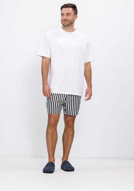 POCKIES STRIPE SHORTIES Shorts de bain en bleu - large