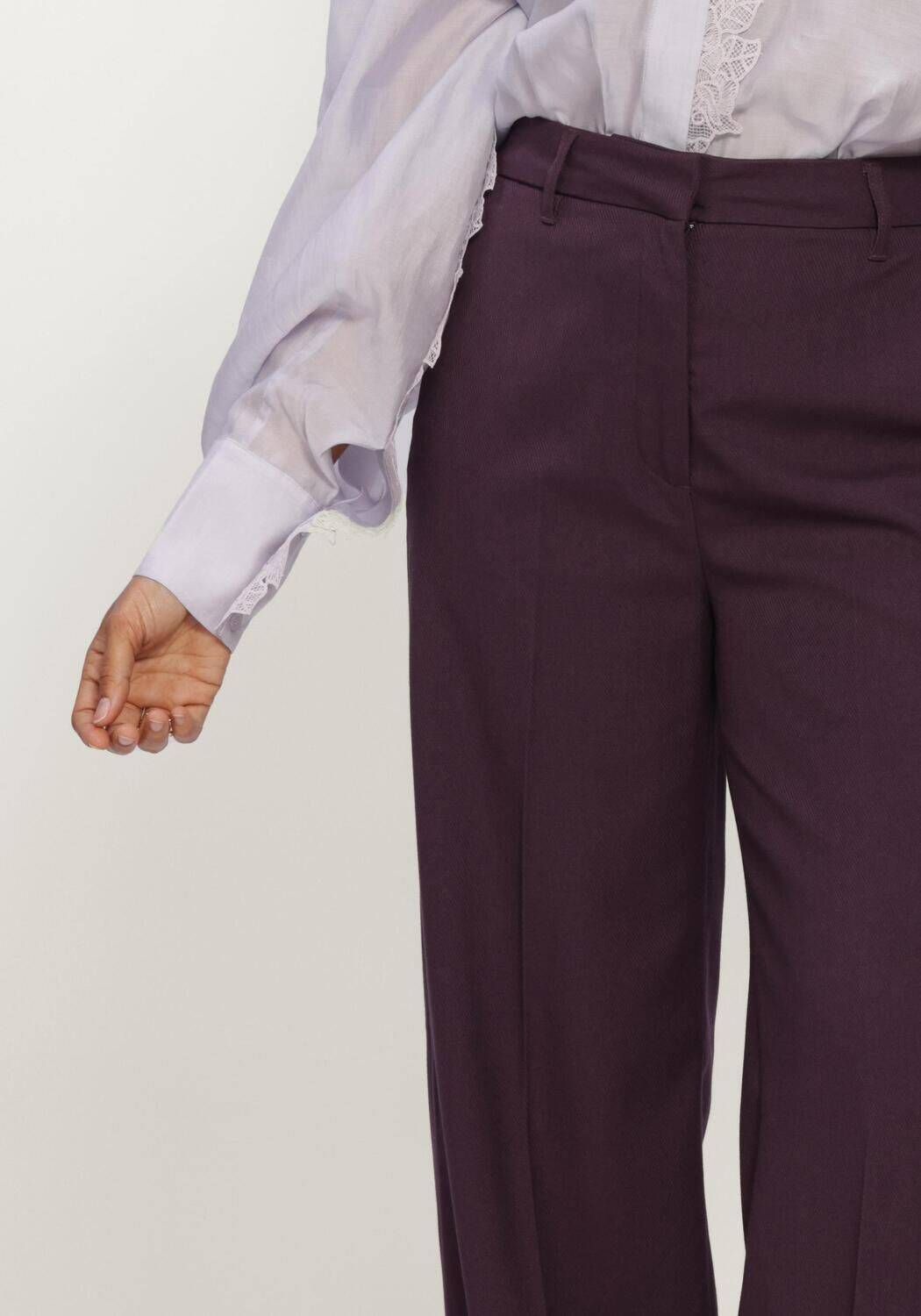 COPENHAGEN MUSE Pantalon CMTAILOR-PANTS Bordeaux - large