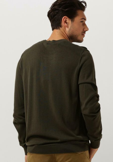VANGUARD Pull CREWNECK COTTON MODAL en vert - large