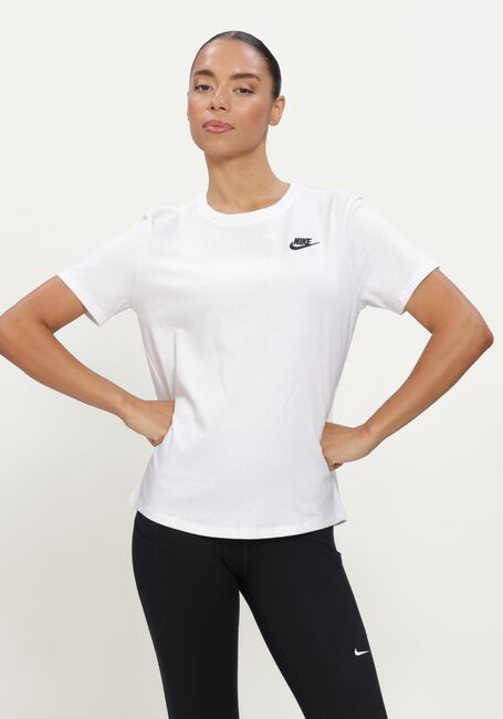 Witte NIKE T-shirt NIKE SPORTSWEAR CLUB ESSENTIALS - large