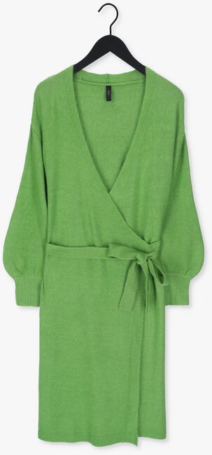 Y.A.S. Robe midi YASPICOTEE LS WRAP KNIT DRESS en vert - large